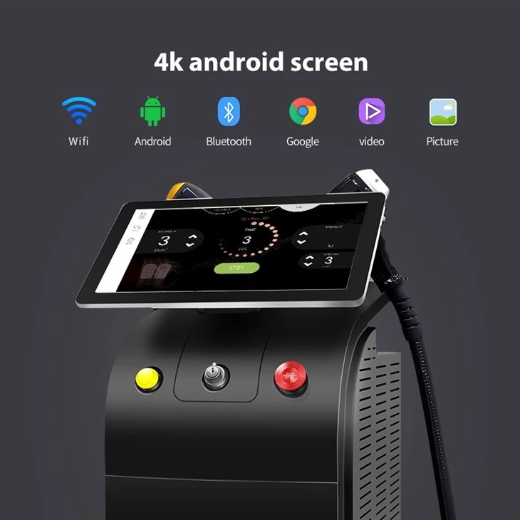 4 Wavelength Laser Hair Removal Machine